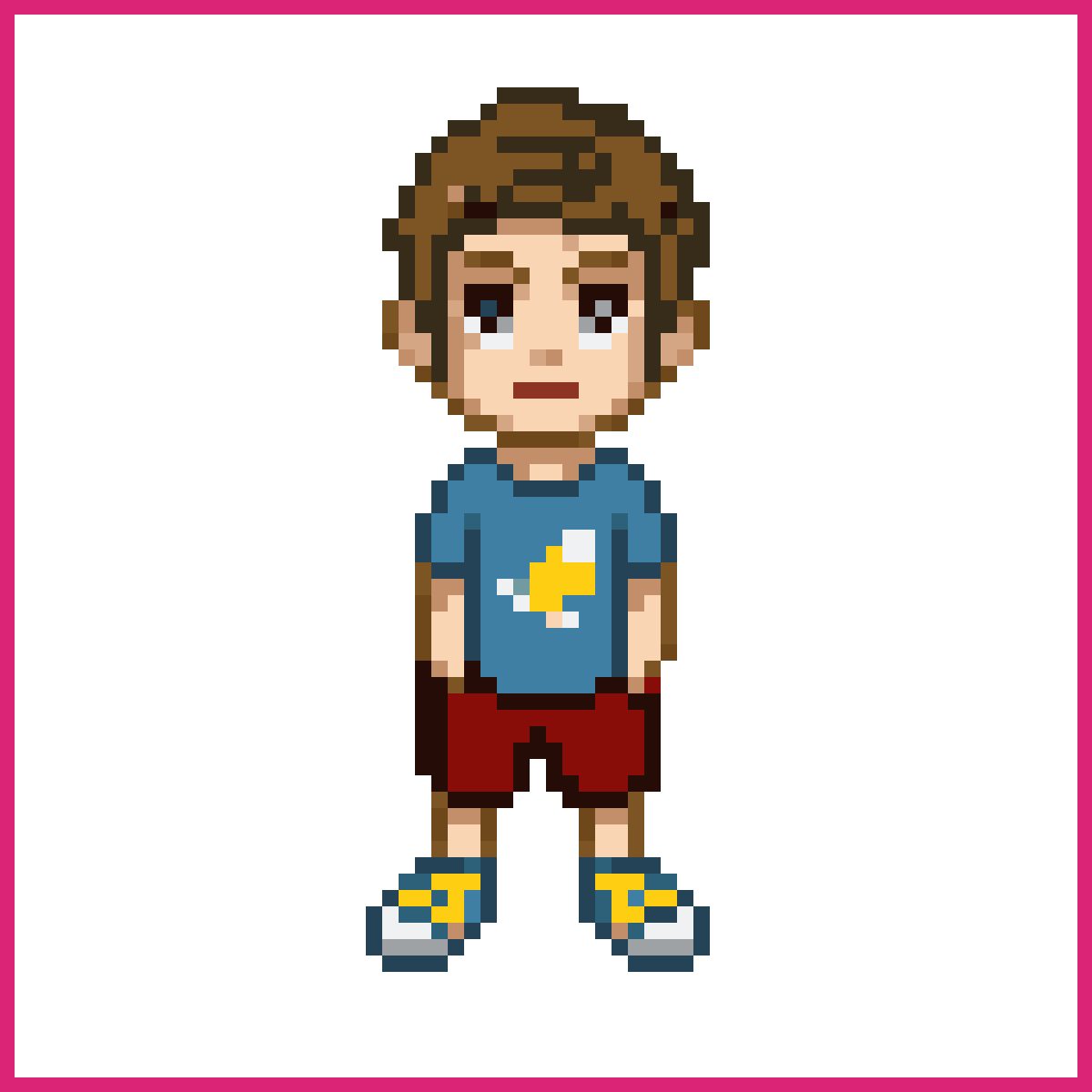 Cute White Guy in Casual Outfit | Sprite-AI