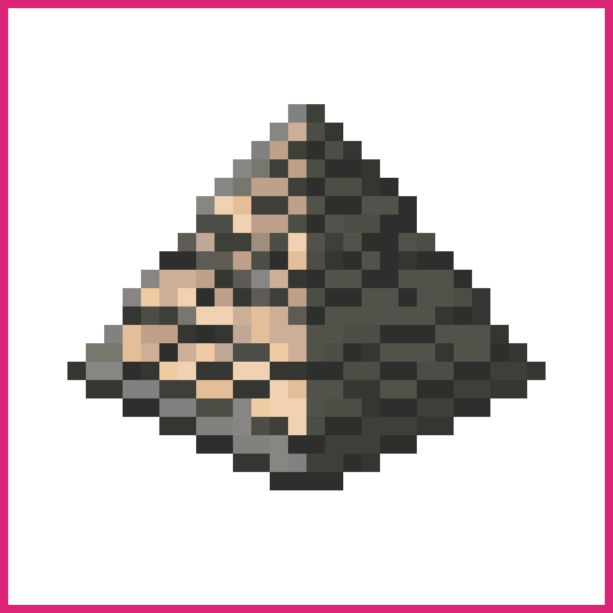 square pyramid pointing to the right | Sprite-AI